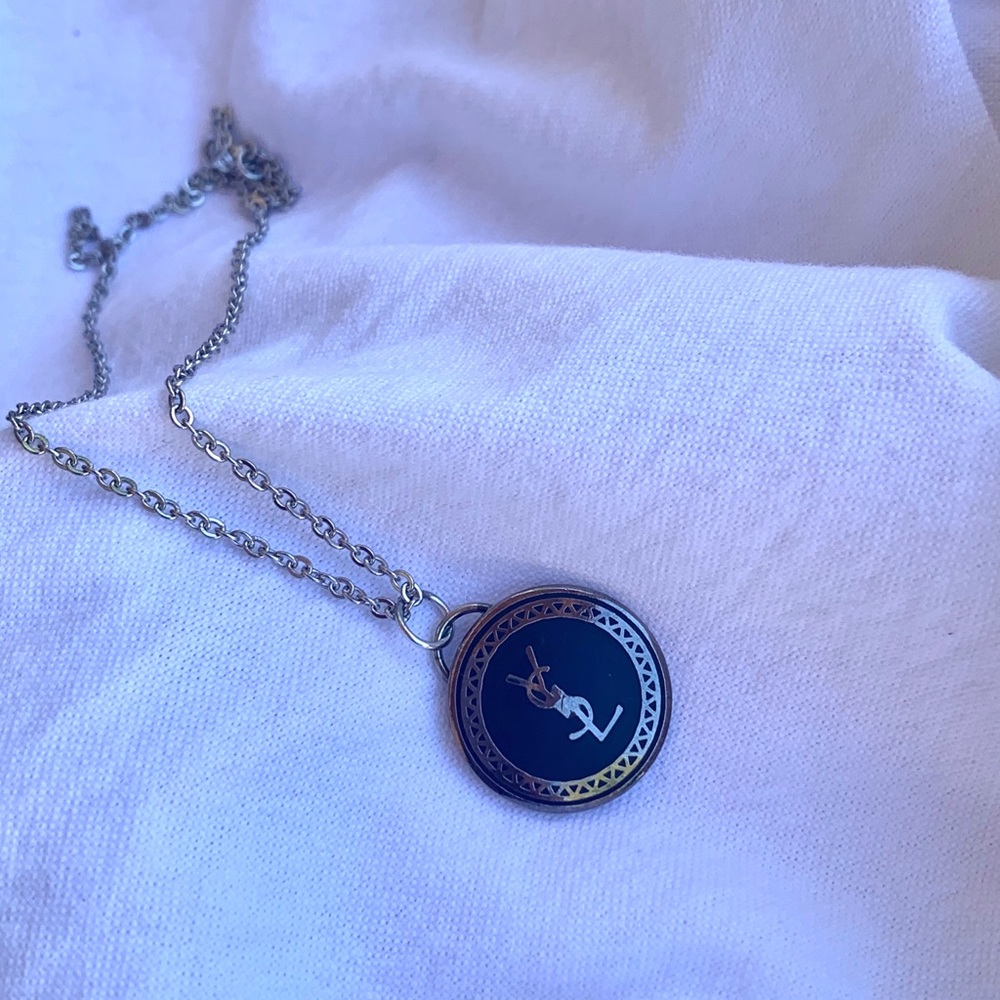 Yves Saint Laurent reworked necklace